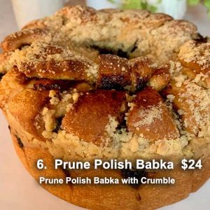Prune Polish Babka With Crumble