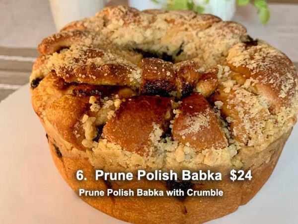 Prune Polish Babka With Crumble