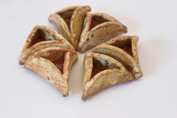 Purim Handmade Ceramic Hamantaschen