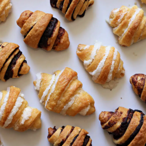 Vanilla and Chocolate Rugelach